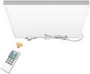 byecold Ceiling Infrared Heater with Remote Control, Built-in Thermostat Far Infrared Panel Energy Efficient, Overheat Protection, Waterproof Silent Heater Panel for Room - 400W