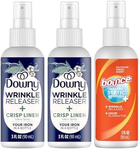 Downy Wrinkle Release Spray Bundle w/Bonus 3oz Bounce Spray Sample - 3 Pack