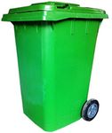 Geekay Wheeled Waste Bin 360 litres (Green)