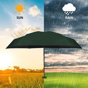 Aolso Mini Travel Umbrella – Compact, Green