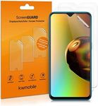 kwmobile Screen Protectors Compatible with Samsung Galaxy A12 Screen Protector - 3x Ultra-Clear Transparent Phone Films