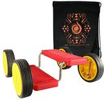 Pedal Go - Fun Balance Prop Step Fun Wheels - Includes Cascade Bag (Red)