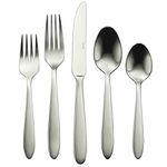 Oneida H037065AL20 Mooncrest 65 Piece Everyday Flatware Set, Service for 12