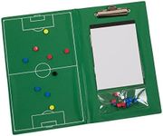 Champion Sports Magnetic Soccer Clipboard Set (Green)