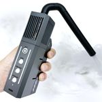 PMI SmokeNINJA Portable Fog Machine, Handheld Wireless Smoke Machine for Photography, Outdoor Events, Parties, Stage Effects, Halloween, Disinfection or Weddings(Starter Kit)