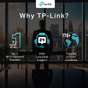 TP-Link Archer BE550 WiFi 7 Router – High-Speed Tri-Band Wireless
