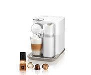 Nespresso Gran Lattissima EN640 Coffee and Espresso Machine by DeLonghi with Aeroccino, 9 Different Recipe, Rapid Heating, Automatic Shut off, Feather Touch Buttons, Silky White (220 Volts)