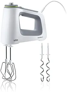Braun HM5100WH MultiMix Hand Mixer, White