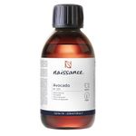 Naissance Avocado Oil (No. 231) - 225ml - Natural, Vegan - Moisturiser for Skin, Face, Nails, Body, Hair, Growth, Nails, Soap Making, Massage