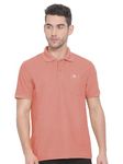 Lux Nitro Men's Solid Regular Fit T-Shirt (PKT_Polo_Coral