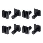 POWERTEC 8PCs Low Profile Bench Dogs, Woodworking Tools for 3/4" Bench Dog Hole, Fits for Work Table, MFT Table, Work Bench & Portable Workbench (71037-P2)