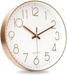 DOTOTO 12 Inch Silent Wall Clocks, 