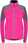 Proviz Women's Nightrider Reflective Waterproof Cycling Jacket Hi Visibility Breathable Cycling Coat