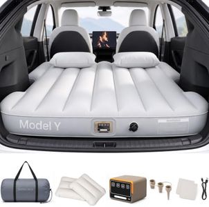 Sewcore Tesla Model Y Air Mattress 2020–2026 Accessories, 90S Auto Pump