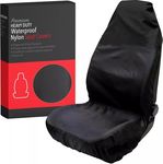 Xtremeauto Super Heavy Duty Car Seat Covers - Universal Fit Seat Covers For Car & Van, Front Seat Covers For Cars, Waterproof Nylon Durable Seat Protectors Easy Clean Seat Cover (Single)