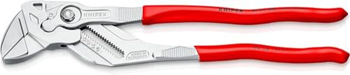 Knipex Pliers Wrench pliers and a wrench in a single tool chrome-plated, plastic coated 300 mm (self-service card/blister) 86 03 300 SB