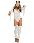 Dreamgirl Women's 11923 Adult Sized Costumes, White, S