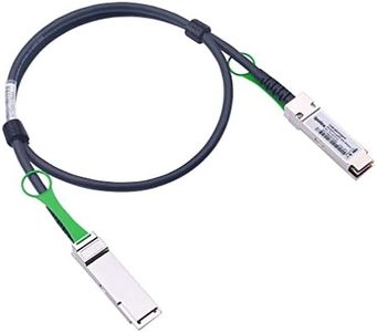 ipolex 40G QSFP+ DAC Twinax Cable, 40GBASE-CR4 Passive Direct Attach Copper Cable, 1m(3.3ft), 40G QSFP Cable for Cisco QSFP-H40G-CU1M, Meraki MA-CBL-40G-1M, Intel XLDACBL1, Mikrotik, TP-Link, D-Link