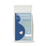 Mommee Coffee - Half Caff, Low Acid Coffee | Ground, Organic | Fair Trade, Water