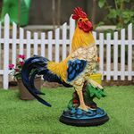 Wonderland Resin Big Hen Garden Statue (for Indoors and Ourdoor Decor Items)