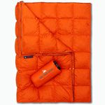 Get Out Gear Down Camping Blanket - Outdoor Lightweight Packable 650 Fill Power Down Blanket Compact Waterproof and Warm Backpacking Quilt for Camping Hiking Travel Hammock