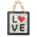 Chalk My Theme Stylish Wooden LOVE Sign Board For Gift and Décor | Love Decoration Item For Home, Birthday, Bedroom, Living Room, Balcony