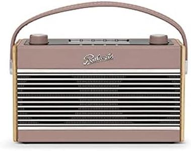 Roberts RAMBLER FM/DAB/DAB+ Stereo Digital Radio with Bluetooth - Dusky Pink