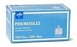 Medline Pen Needles 32 Gauge x 4 mm
