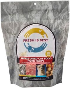 Fresh Is Best - Freeze Dried Raw Cat Food - Pork, 8 Ounces