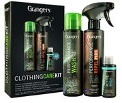 Grangers Outdoor Clothing Care Kit/Complete Cleaning and Waterproofing for Outerwear