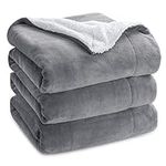 Bedsure Sherpa Fleece Blankets King