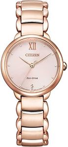 Citizen Orologio Analogo Automatico Donna con Cinturino in Acciaio Inossidabile EM0922-81X