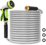 Svansea Metal Garden Hose 50ft Stai