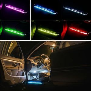 4Pcs Car Door Pedal Light - Easy Magnetic Installation, Wireless LED Lights, Auto-Sensing, IP67 Waterproof, Rechargeable, 7 Color Options - Bling Your Car Door Sill with Hippo Creation