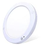 HiBay Ultra Slim Motion Sensor LED Ceiling Panel Light PIR + Light Sensor Round Ceiling Porch Light Indoor 18W 1800lm Cool White 240V - Φ22 * 1.8cm