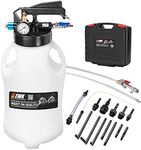 EWK Patented 10L Automatic Transmission Fluid Pump Fluid Extractor/Dispenser for ATF Filler System with 14 Adapters
