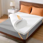 Bedsure Twin Mattress Topper, 3 Inch Gel Memory Foam Mattress Topper for Pressure Relief, Pillow Top Mattress Topper Twin Bed with Removable Cover, Soft & Breathable