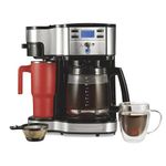 Hamilton Beach Single Serve Coffee Brewer and Full Pot Coffee Maker, 2-Way (49980A)