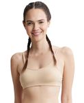 Jockey SS12 Women's Wirefree Non Padded Super Combed Cotton Elastane Stretch Full Coverage Beginners Bra with Adjustable Straps_Skin_36B