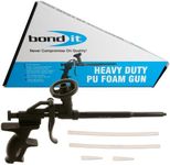 Bond It Heavy Duty Professional Foam Gun, Black