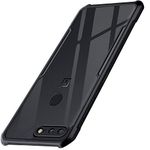 TheGiftKart Shockproof Crystal Clear Back Cover Case for OnePlus 5T | 360 Degree Protection | Protective Design | Transparent Back Cover Case for OnePlus 5T (PC, TPU | Black Bumper)