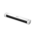 BROTHER DS-640 Document Scanner, USB 3.0, DSMobile, Portable, 15PPM, A4 Scanner, Includes Micro USB Cable, White