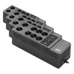 APC Back-UPS "Essential" BE850G2-FR - Surge Arrester UPS with 850VA Battery Backup (8 Outlets, Surge Protector, 2 USB Fast Charging Ports, Type-A and Type-C) (Pack of 4)