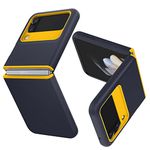 Caseology Nano Pop Case Compatible with Samsung Galaxy Z Flip 4 5G - Blueberry Navy