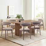 COLAMY Wooden Dining Chairs Set of 