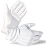 Gloves Legend - 100% Cotton White M