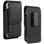 Cell Phone Holsters Phone Belt Holder with Card Slot Compatible for Galaxy S24 Ultra A15 A34 A24 A54 iPhone 15 Pro Max XS Max OnePlus 12 11 10T Pixel 8 7 Pro Moto G Play Nokia G310 C110 (XL)