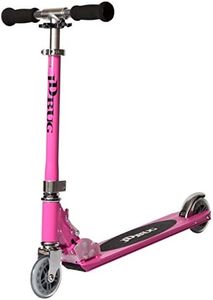JD Bug Original Street Folding Two Wheeled Scooter - Pastel Pink