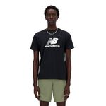 New Balance Men's Sport Essentials Logo T-Shirt, Black, Large