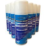 (Pack of 6) Bond it Cyanoacrylate Accelerator Adhesive activator Super Glue Accelerator 200ml